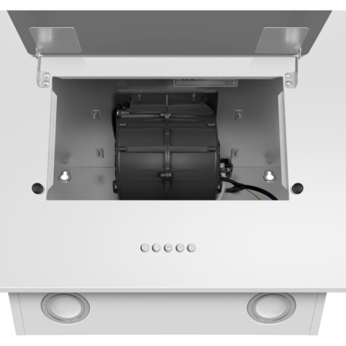 Tower60White ВЫТЯЖКА MAUNFELD TOWER 60 БЕЛЫЙ/ Наклонная, 60 см, 700 м3/ч, электронное управление, белый фото 5