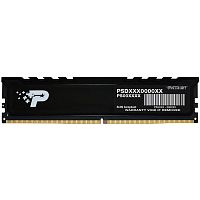 PSP516G560081H1 Оперативная память DDR5 16GB 5600MHz Patriot PSP516G560081H1 Signature Premium RTL PC5-44800 CL46 DIMM 288-pin 1.1В single rank с радиатором Ret [PSP516G560081H1]