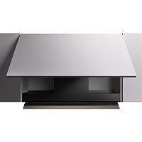 CVJN90.E23P2#ZZZN490F Встраиваемая вытяжка FALMEC VIRGOLA NO-DROP TOUCH 90 BLACK, серия Design, 86 см, сенсорное управление, светодиодное освещение Dynamic Led Light, 4 скорости, отвод/циркуляция, интенсивный режим, режим 24 часа, таймер, максимальная про