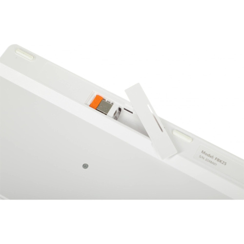 FBK25WHITE Клавиатура A4Tech Fstyler FBK25 белый/серый USB беспроводная BT/Radio slim Multimedia фото 5 FBK25WHITE Клавиатура A4Tech Fstyler FBK25 белый/серый USB беспроводная BT/Radio slim Multimedia фото 5