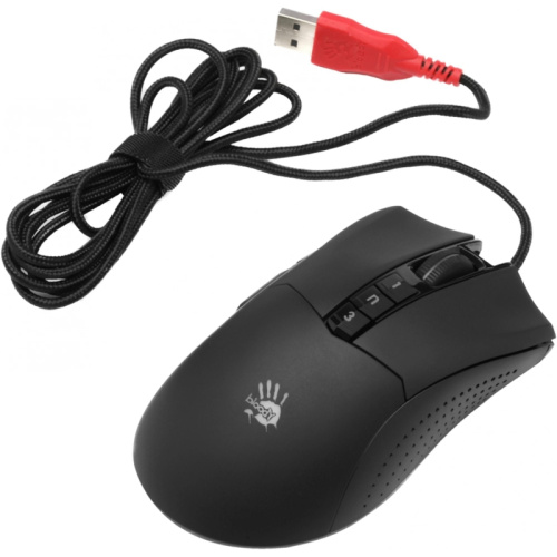 P90SSTONEBLACK Мышь A4Tech Bloody P90s черный оптическая 8000dpi USB 7but (P90S STONE BLACK) фото 2