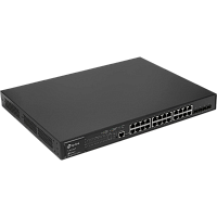 SG3428MP Коммутатор/ JetStream 28-port Gigabit L2+ Managed Switch with 24-port PoE+, PoE budget up to 384W, support SDN