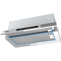 KHP6975X Встраиваемая вытяжка Korting/ 60 см, 5 режимов, 900 м3/ч, нерж. сталь