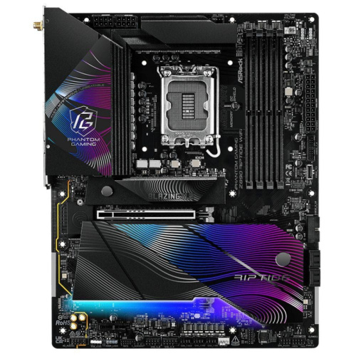 Z890RIPTIDEWIFI Материнская плата ASRock Z890 RIPTIDE WIFI, RTL фото 3 Z890RIPTIDEWIFI Материнская плата ASRock Z890 RIPTIDE WIFI, RTL фото 3