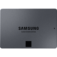 MZ-77Q8T0BW Твердотельные накопители/ Samsung SSD 870 QVO, 8000GB, 2.5" 7mm, SATA3, 4-bit MLC, R/W 560/530MB/s, IOPs 98 000/88 000, TBW 2880, DWPD 0.33 (12 мес.)