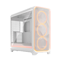 FD-C-MES3X-05 Корпус ПК без блока питания/ Case Fractal Design Meshify 3 XL Ambience Pro RGB TG Clear Tint, Full-Tower, 3x140mm ARGB, 2xUSB-A 3.2 + 1xUSB 3.2 Type-C SSI-EEB, SSI-CEB, E-ATX, ATX, mATX, mITX, White
