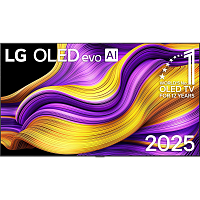 OLED83G5RLA.ARUG Телевизор 83'' LG/ 83'' OLED, Gallery, Ultra HD, Smart TV, WebOS, 3500Nit, Bluetooth, MR NFC, 120Hz Native (VRR 165Hz), 4.2ch (60W) Dolby Atmos, 2хHDMI, 3хUSB, One Wall Mount, Rocky Black, 2025