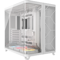 CC-9011319-WW Корпус без блока питания/ Case Corsair AIR 5400 RS-R ARGB, Midi-Tower, TG, 3x120mm ARGB reverse fans, 2xUSB-A 3.2, 1xUSB 3.2 Type-C, E-ATX, ATX, mATX, mITX White