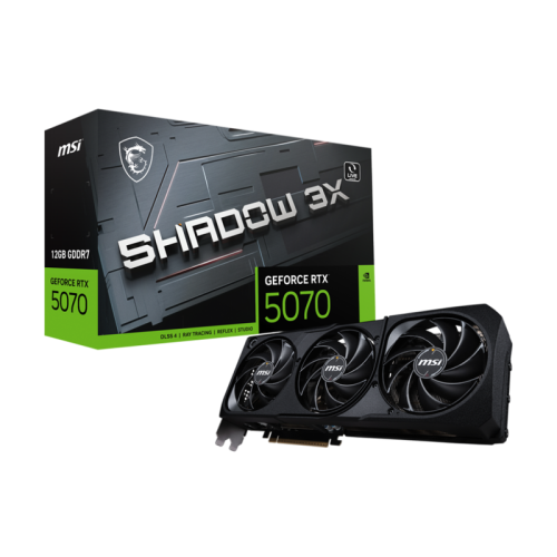 GeForceRTX507012GSHADOW3X Видеокарта/ GeForce RTX 5070 12G SHADOW 3X