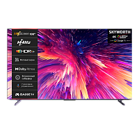 100Q79G 100", Ultra HD, QLED, 400Nit, Local Dimming Zone 112, Google TV,DVB-T2/C/S2, 2.1.2ch Sound (15W*2 + 5W*2 + 20W SUB) Dolby Atmos, 144Hz, 3 HDMI, 2 USB, Digital Audio Output, LAN, Composite output, CI, металлический корпус и 2 Pole, 2025