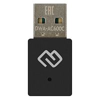 DWA-AC600C Сетевой адаптер Wi-Fi Digma DWA-AC600C AC600 USB 2.0 (ант.внутр.) 1ант.