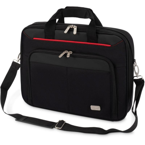 PCP-A9015BK Сумка для ноутбука 15.6" PC Pet PCP-A9015BK черный/красный нейлон фото 8