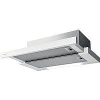 AURORALX/WH/F/60-PRF0045669C Встраиваемая вытяжка JET AIR/ Встраиваемая, 60 см, 650 м3, кнопочное управление, цвет: белый