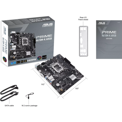 90MB1HN0-M0EAY0 Материнская плата/ PRIME H610M-K D4 ARGB фото 5 90MB1HN0-M0EAY0 Материнская плата/ PRIME H610M-K D4 ARGB фото 5