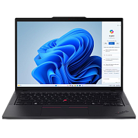21MC004YUS Ноутбук/ Lenovo ThinkPad T14 G5 14.0" WUXGA Touch IPS AG 400nits, AMD Ryzen 7 PRO 8840U,32GB DDR5, 512GB SSD M.2, AMD Radeon 780M Graphics,5M+IRCam, Qualcomm Wi-Fi 6E NFA725A+BT5.3, Wired Ethernet, 4 Cell 52.5Whr, BKLT KB ENG, Win 11 Pro, 1 Yea