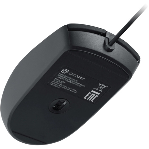 1909417 Мышь Oklick 100M черный оптическая 1600dpi USB для ноутбука 4but (1909417) фото 6 1909417 Мышь Oklick 100M черный оптическая 1600dpi USB для ноутбука 4but (1909417) фото 6