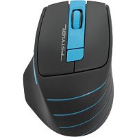 FG30SBLUE Мышь A4Tech Fstyler FG30S серый/синий оптическая 2000dpi silent беспров. USB 5but (FG30S BLUE)