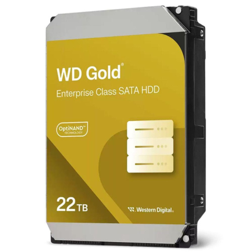 WD221KRYZ Жесткий диск WD SATA-III 22TB WD221KRYZ Gold 512E (7200rpm) 512Mb 3.5" фото 6 WD221KRYZ Жесткий диск WD SATA-III 22TB WD221KRYZ Gold 512E (7200rpm) 512Mb 3.5" фото 6
