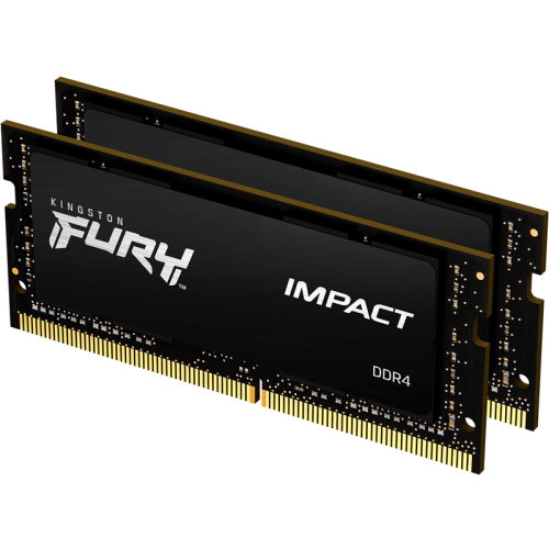 KF432S20IBK2/64 Память оперативная/ Kingston 64GB 3200MT/s DDR4 CL20 SODIMM (Kit of 2) FURY Impact фото 2