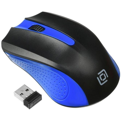 997826 Мышь Oklick 485MW черный/синий оптическая 1000dpi беспров. USB для ноутбука 3but (997826) фото 5 997826 Мышь Oklick 485MW черный/синий оптическая 1000dpi беспров. USB для ноутбука 3but (997826) фото 5