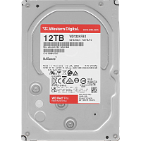 WD122KFBX Жесткий диск/ HDD WD SATA3 12Tb Red Pro 7200 512Mb 1 year warranty (replacement WD121KFBX, WD120EFBX, WD120EFGX)