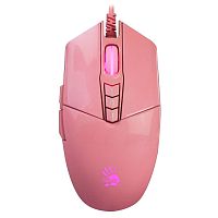 P91SPINKACTIVATED Мышь A4Tech Bloody P91s розовый оптическая 8000dpi USB 8but (P91S PINK ACTIVATED)