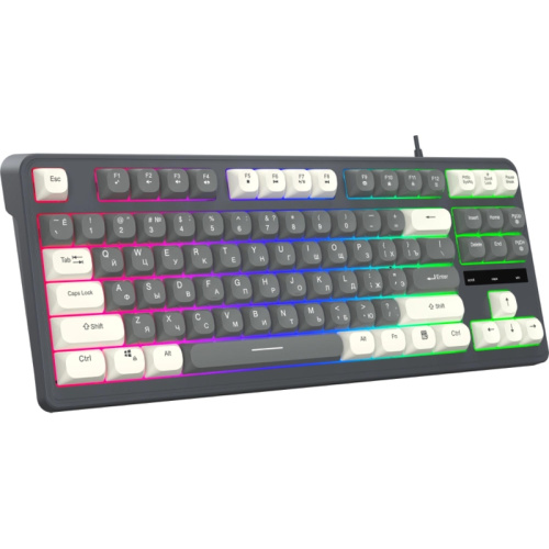 1790385 Клавиатура Oklick 711G серый/белый USB Multimedia for gamer LED (1790385) фото 9 1790385 Клавиатура Oklick 711G серый/белый USB Multimedia for gamer LED (1790385) фото 9
