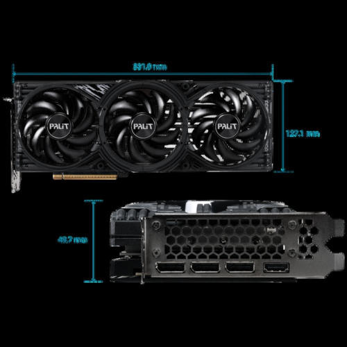 NE75070019K9-GB2050U Видеокарта PCIE16 RTX5070 12GB PA-RTX5070 GAMINGPRO-S 12GB PALIT фото 13