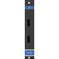 UHD-IN2-F16/STANDALONE Модуль c 2 входами UHD HDMI; поддержка 4К60 4:2:0/ UHD-IN2-F16/STANDALONE [20-70007998]