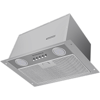 Cam45Inox Встраиваемая вытяжка MAUNFELD/ Встраиваемая вытяжка, 45 см, 450 м3/ч, 47 дБ, 3 скорости, нержавеющая сталь