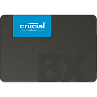 CT1000BX500SSD1 Твердотельный накопитель/ Crucial SSD BX500, 1000GB, 2.5" 7mm, SATA3, 3D TLC, R/W 540/500MB/s, TBW 360, DWPD 0.2 (12 мес.)