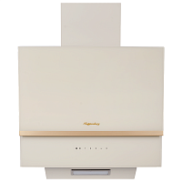 F600C Вытяжка Kuppersberg/ Настенная вытяжка, ширина 60 см, отвод/рециркуляция, 600 м3/час, сенсорное управление, 3 скоростей, светодиодное освещение 1*2 Вт, металлические жироулавливающие фильтры, угольный фильтр KF-ES (опция), 42-58 дБ, система предупре