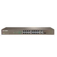 F1218P-16-250W Коммутатор 16FE+ 2GE POE SFP F1218P-16-250W IP-COM