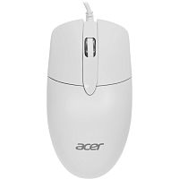 ZL.MCECC.01V Мышь Acer OMW300 белый оптическая 1200dpi USB 3but (ZL.MCECC.01V)