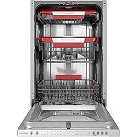 GIM4592 Встраиваемая посудомоечная машина Kuppersberg/ Встраиваемая посудомоечная машина Kuppersberg, High-Tech, 45 см, 10 комплектов, 7 программ, 3 корзины, конденсационная сушка, луч на полу, полная защита от протечек, индикатор отсутствия соли и ополас