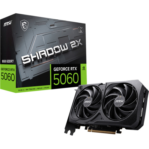GeForceRTX50608GSHADOW2X Видеокарта/ GeForce RTX 5060 8G SHADOW 2X фото 7