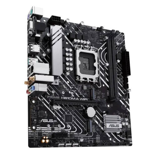 90MB1G00-M0EAY0 Материнская плата/ PRIME H610M-A WIFI//LGA1700 H610 USB3.2GEN2 WIFI5 MB фото 3