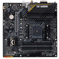 TUFGAMINGA520M-PLUSWIFI Материнская плата ASUS TUF GAMING A520M-PLUS WIFI Soc-AM4 AMD A520 4xDDR4 mATX AC`97 8ch(7.1) 2xGgE RAID+VGA+HDMI+DP [TUF GAMING A520M-PLUS WIFI]