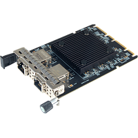 N-1340 Сетевая карта/ 10G Dual RJ-45 OCP3.0 5-Speed Multi-Gigabit Network Adapter (Intel E610-XAT)