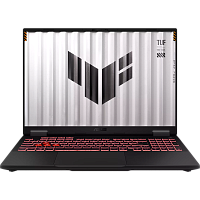 90NR0MD1-M00430 Ноутбук/ ASUS TUF A16 FA608PP-RV062 16"(1920x1200 (матовый, 165Hz) IPS)/AMD Ryzen R9 8940HX(2.4Ghz)/16384Mb/1024PCISSDGb/noDVD/Ext:nVidia GeForce RTX 5070(8192Mb)/Cam/BT/WiFi/90WHr/war 1y/2.2kg/Jaeger Gray/DOS
