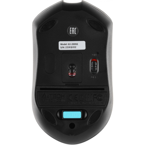 G3-200NS Мышь A4Tech V-Track G3-200NS черный оптическая 1200dpi беспров. USB 3but фото 9 G3-200NS Мышь A4Tech V-Track G3-200NS черный оптическая 1200dpi беспров. USB 3but фото 9