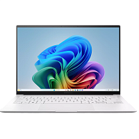 90NB14F2-M002F0 Ноутбук/ ASUS UX5406SA-PV058W 14"(2880x1800 OLED 16:10)/Intel Core Ultra 7 258V(3.7Ghz)/32768Mb/1024SSDGb/noDVD/Int:Intel Arc graphics/Cam/BT/WiFi/72WHr/war 1y/1.2kg/Scandinavian White/Win11Home + алюм корп; +чехол
