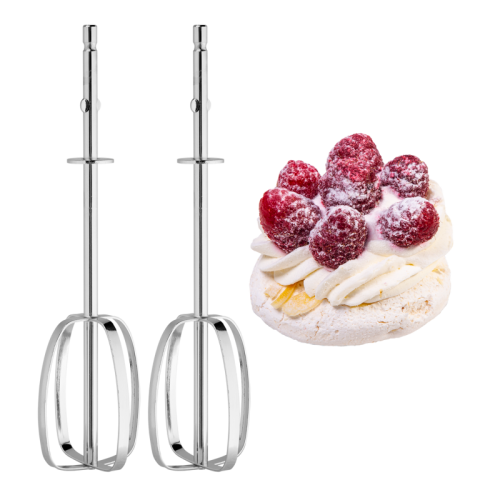 MF-321WH Миксер MAUNFELD/ Ручной миксер, 300 Вт, 5 скоростей, венчик, крюк для теста, белый фото 7