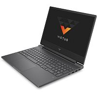 B5EQ3UA Ноутбук HP Victus 15-fa2082wm Core i5 13420H 16Gb SSD512Gb NVIDIA GeForce RTX4050 6Gb 15.6" IPS FHD (1920x1080) Windows 11 Home Multi Language silver WiFi BT Cam (B5EQ3UA)