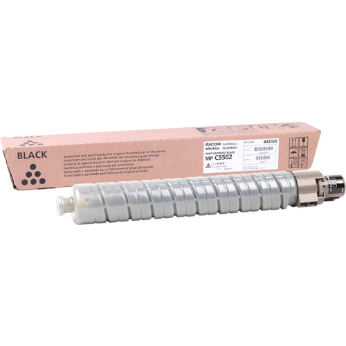 MP C5502E Тонер-картридж черный/ MP C5502E Print cartridge Black фото 2