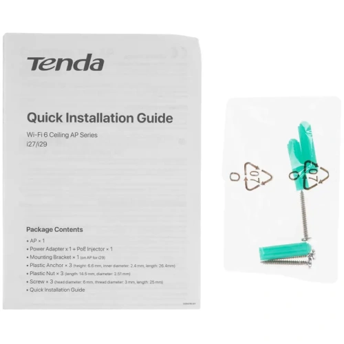 i27 Точка доступа/ AX3000 Wi-Fi 6 Ceiling Access Point фото 8 i27 Точка доступа/ AX3000 Wi-Fi 6 Ceiling Access Point фото 8