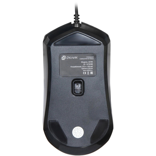 1474598 Мышь Oklick 207M черный оптическая 2400dpi USB 4but (1474598) фото 11 1474598 Мышь Oklick 207M черный оптическая 2400dpi USB 4but (1474598) фото 11