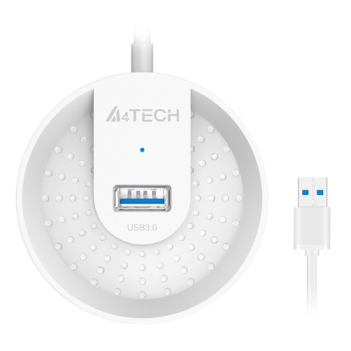 HUB-30 Разветвитель USB 3.0 A4Tech HUB-30 4порт. белый фото 4 HUB-30 Разветвитель USB 3.0 A4Tech HUB-30 4порт. белый фото 4
