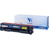 NV-CF401AC -/ Тонер-картридж NVP NV-CF401A Cyan для HP Color LaserJet Pro M252dw/ M252n/ M274n/ M277dw/ M277n (1400k)