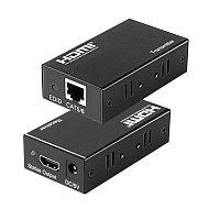 NS-VU-HD-60 HDMI удлинитель/ HDMI удлинитель по витой паре до 60м. Разрешение видео - 1920x1080. HDMI 1.3, HDCP 1.2. Поддерживаются кабели cat5e/6. Встроенная антисатическая защита - 8кВ. Порты подключения: HDMI, Ethernet-порт - RJ45. Питание - DC5V. Комп